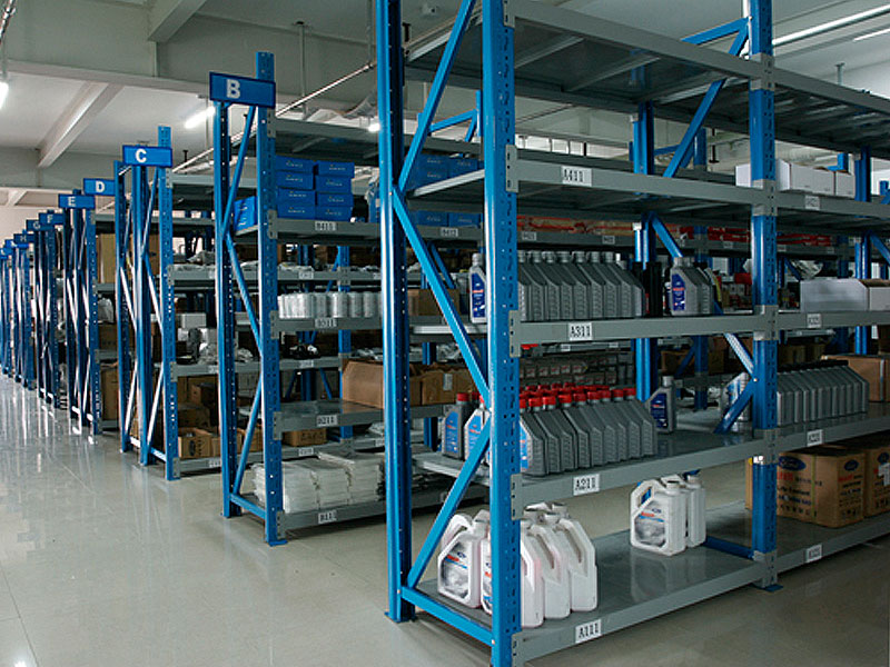 汽車(chē)4S店貨架6